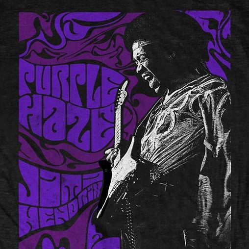 Jimi Hendrix Purple Haze Standing T-Shirt