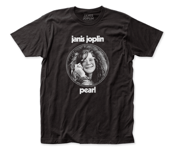 Janis Joplin Pearl Round T-Shirt
