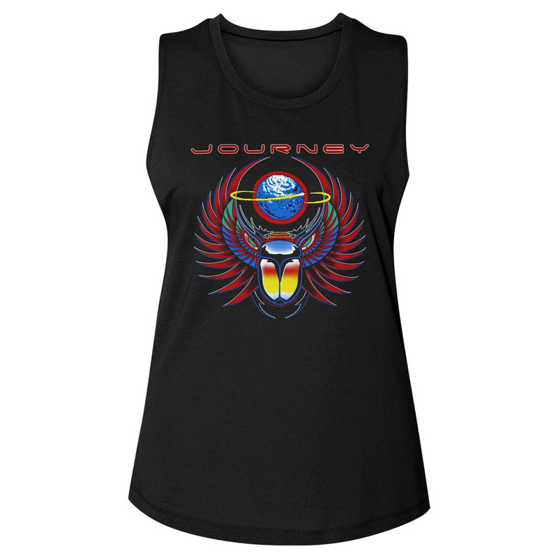 Journey Scarab Earth Muscle Tank