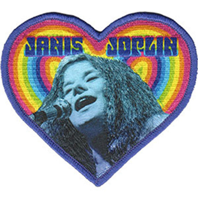Janis Joplin Heart Patch