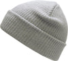 Light Gray Slouch Solid Beanie