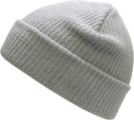 Light Gray Slouch Solid Beanie