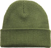 Olive Slouch Solid Beanie