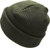 Olive Slouch Solid Beanie