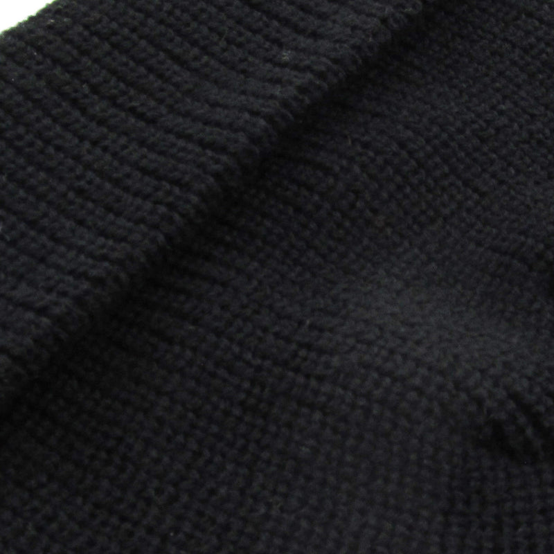 Black Fisherman Beanie
