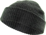 Dark Grey Fisherman Beanie