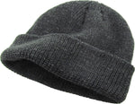 Dark Grey Fisherman Beanie