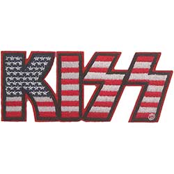 Kiss American Flag Patch