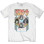 Kiss World Wide on White Shirt