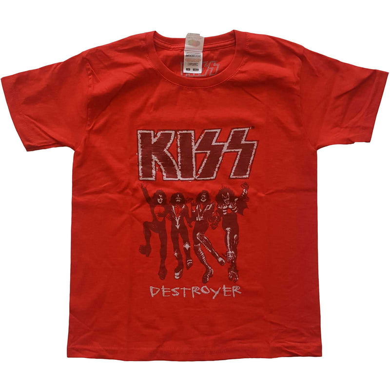 Kiss Destroyer Sketch Red Kids