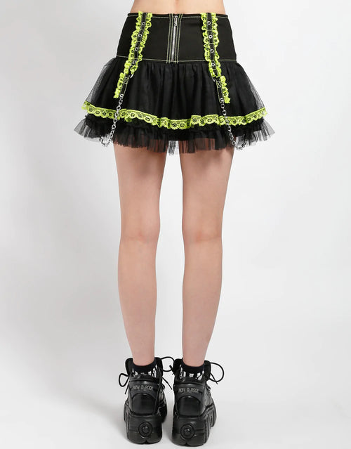 Lolita Lace Tutu Skirt-Lime