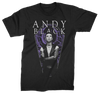Andy Black Purple Coffin
