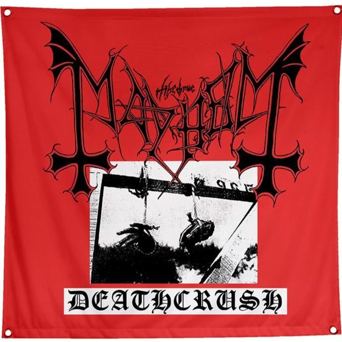 Mayhem Deathcrush Flag