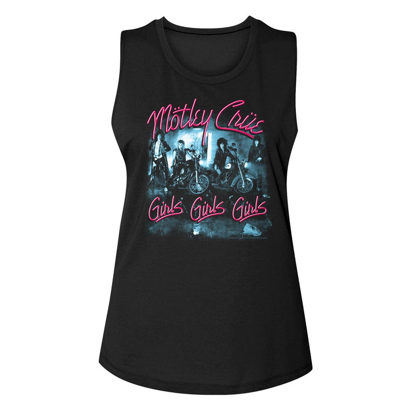 Mötley Crüe Girls Girls Muscle Tank