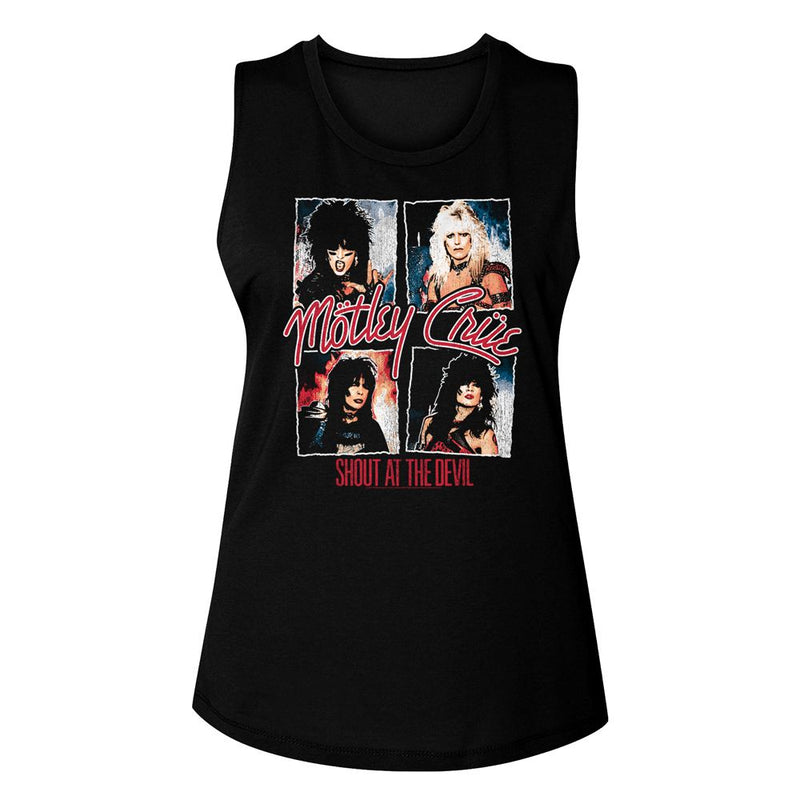 Mötley Crüe Shout Muscle Tank