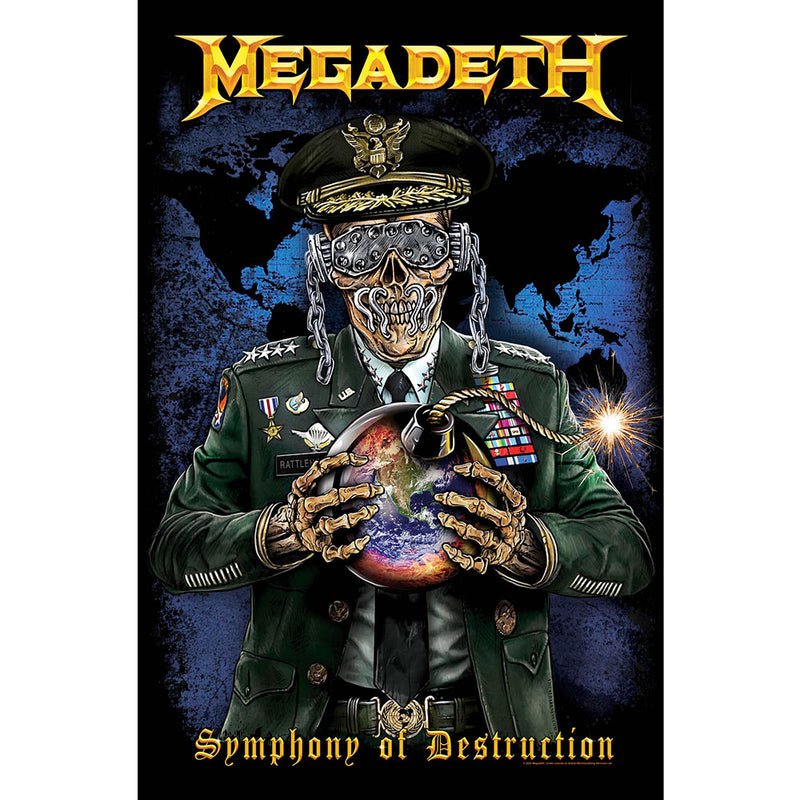 MEGADETH: SYMPHONY OF DESTRUCTION FLAG
