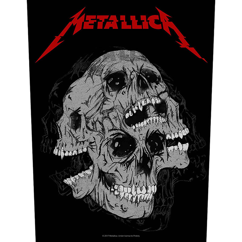 Metallica Skulls Back Back Patch