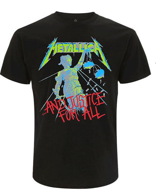 Metallica Justice For All Neon Shirt