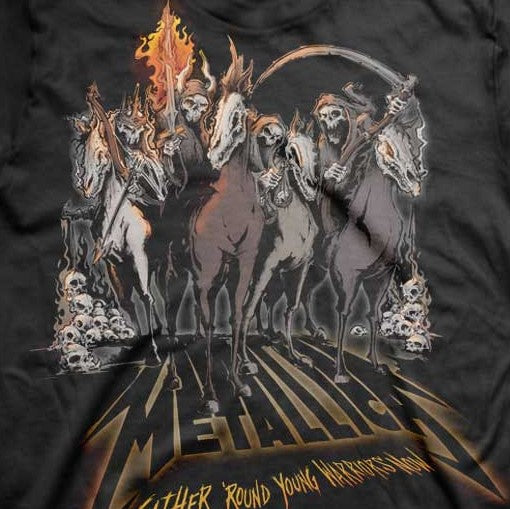 Metallica 40th Anniversary Horsemen T-Shirt