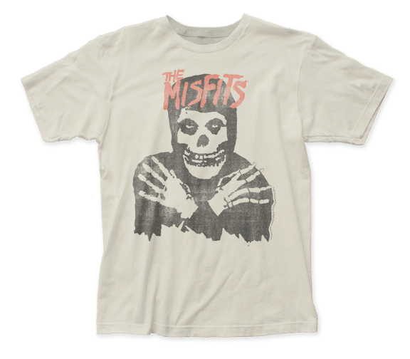 Misfits Classic Skull Vintage White