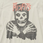 Misfits Classic Skull Vintage White