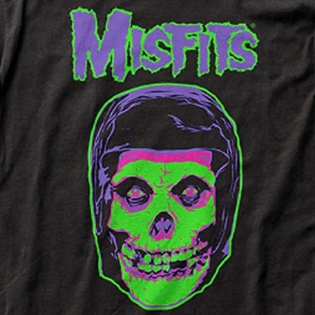 Misfits Green Neon Ghost T-Shirt