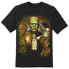 Universal Monsters Colored Collage Shirt