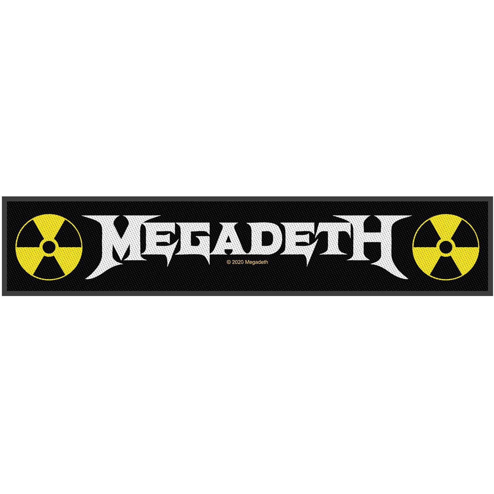 Megadeth  logo strip