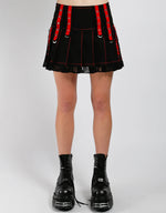 Midnight Skirt Black/Red
