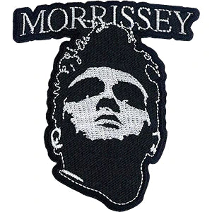 Morrissey B/W Iron-On Patch