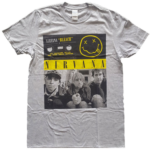 Nirvana Bleach Cassette Shirt