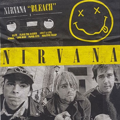Nirvana Bleach Cassette Shirt