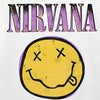 Nirvana Xerox Smiley Pink on White