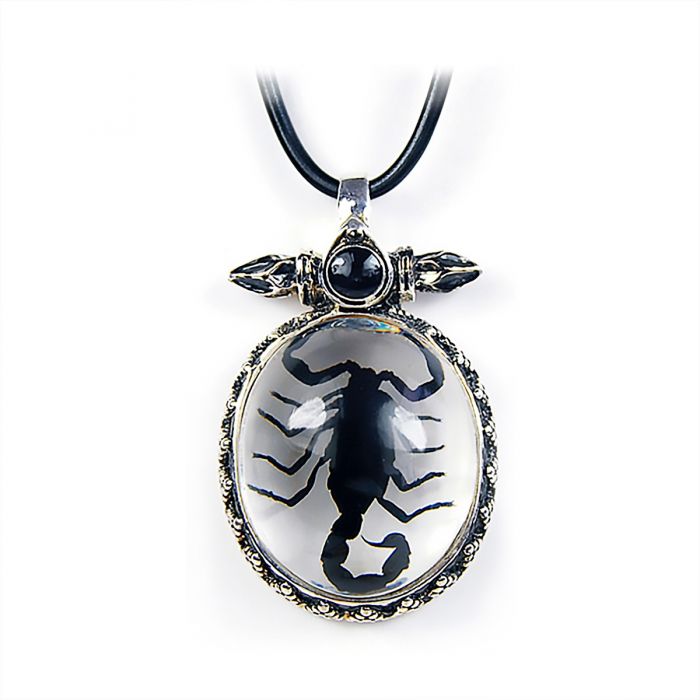 NK-Insect Cameo-Black Scorpion