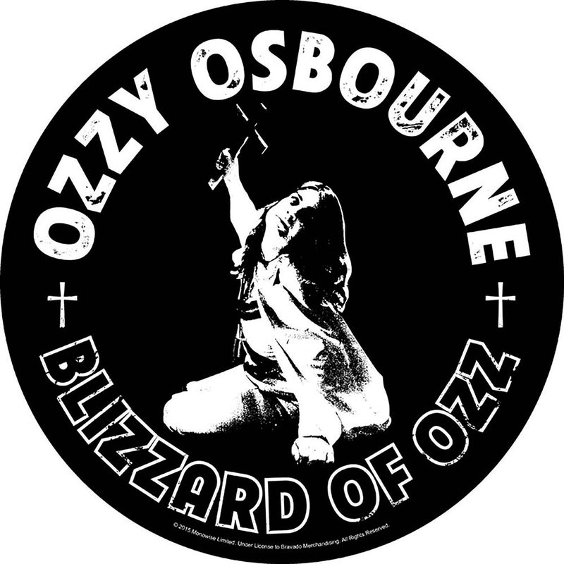 Ozzy Blizzard of Oz Back Patch