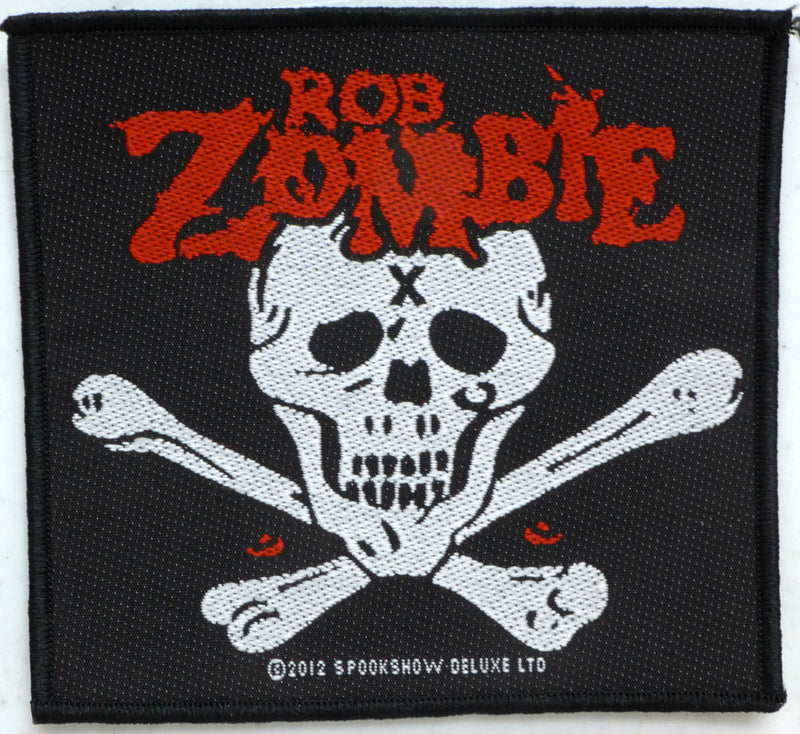 Rob Zombie Skull Patch