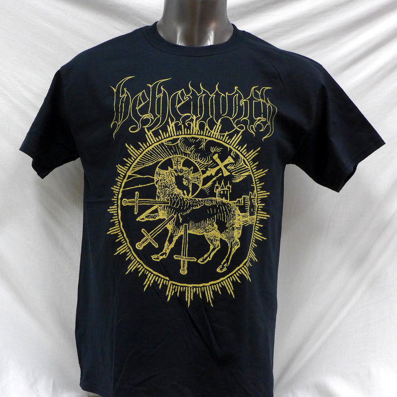 Behemoth Goat Inverted Cross