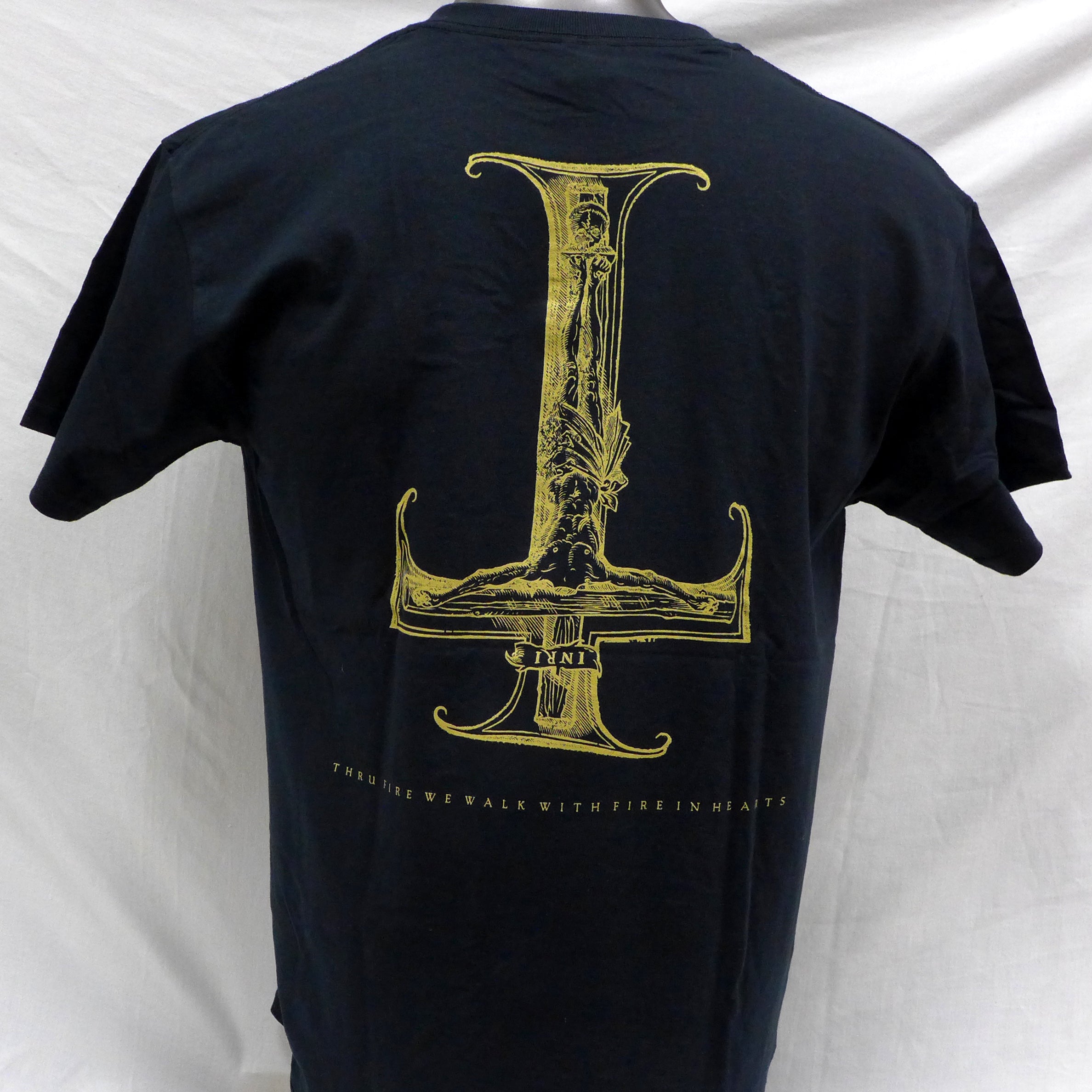 Behemoth Goat Inverted Cross