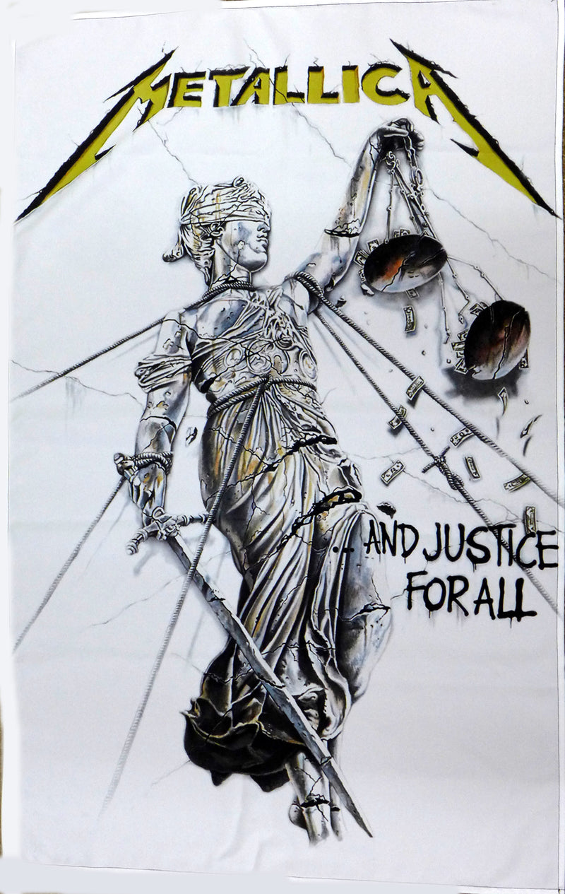 Metallica And Justice For All Flag