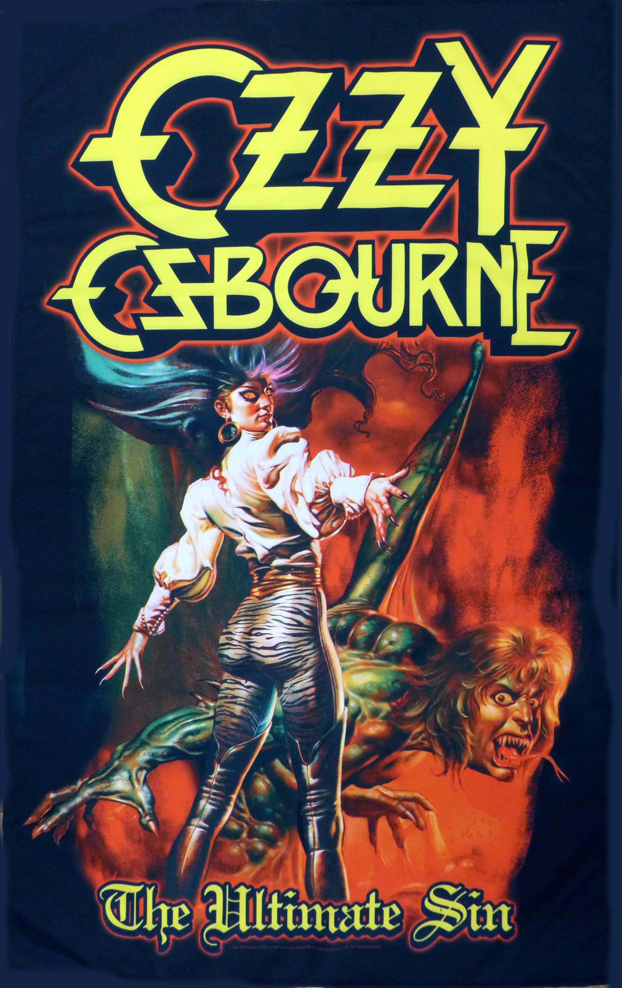 Ozzy Ultimate Sin Flag