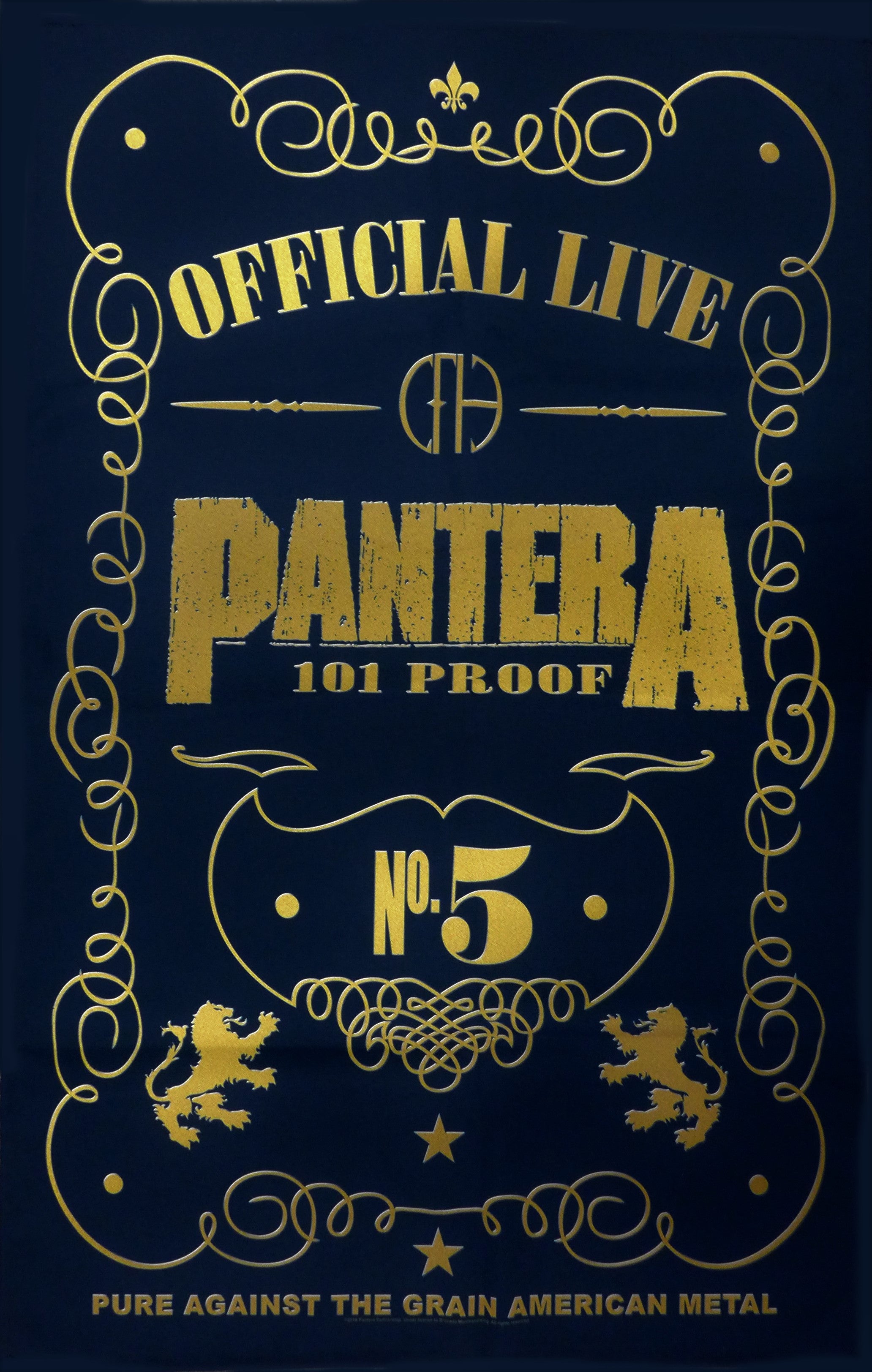 Pantera 101 Proof Flag – ShirtsNThingsAZ