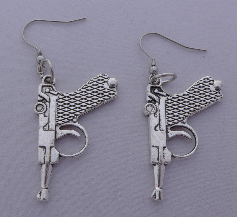 Machine Gun Earrings