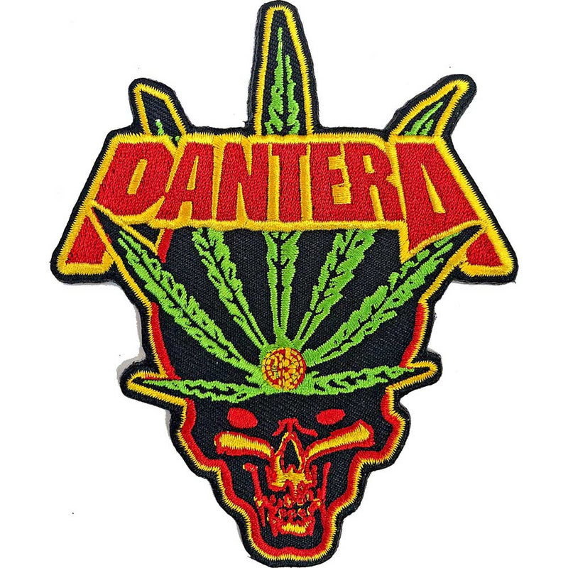 Pantera Leaf Skull Patch