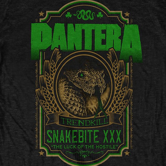 Pantera Snake Bite Label T-Shirt