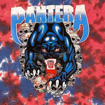 Pantera Tie Dye Panther (Red/Blue) Shirt