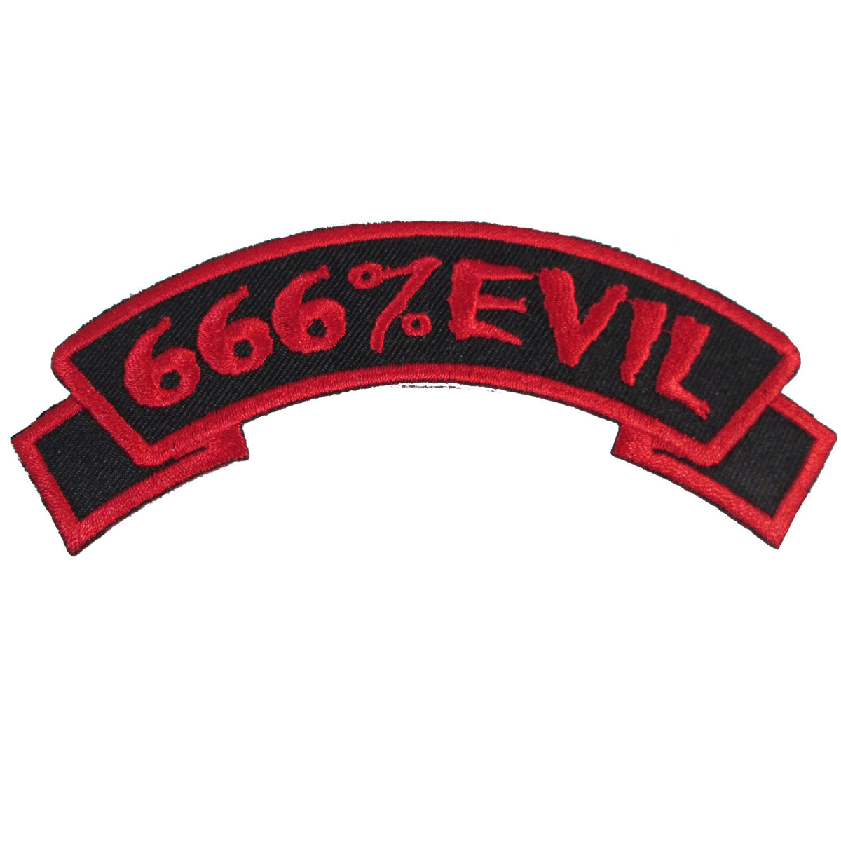 Arch-666% Evil Red Patch – ShirtsNThingsAZ