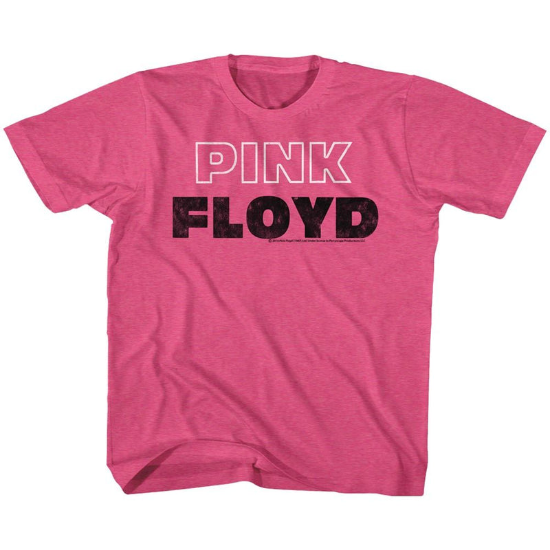 Pink Floyd Pink White Outline Tee