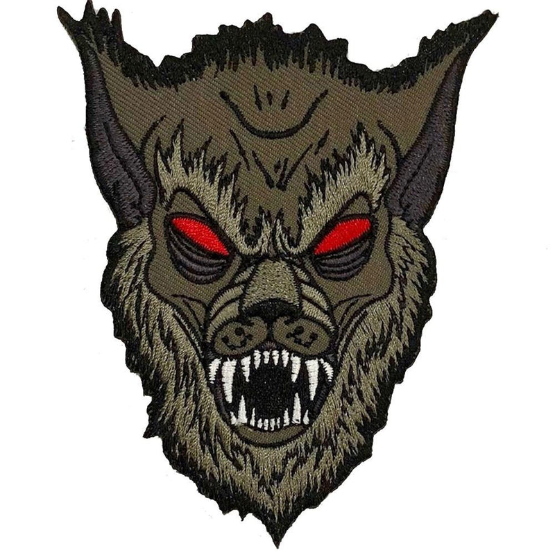 Graves Monster Grey Wolf Patch