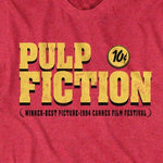 Pulp Fiction Logo on Red