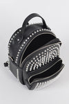 Round Studded Mini Backpack